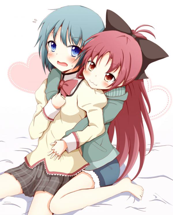 Mahou Shoujo Madoka★Magica - KyouSaya Cute Idiotic Couple (Doujinshi)